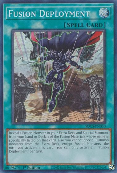 Fusion Deployment [SDCS-EN030] Super Rare | Exor Games New Glasgow