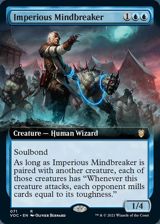 Imperious Mindbreaker (Extended) [Innistrad: Crimson Vow Commander] | Exor Games New Glasgow