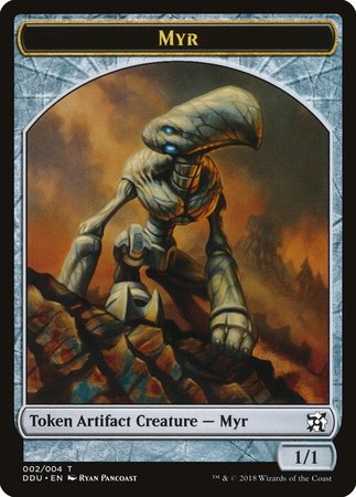 Myr Token [Duel Decks: Elves vs. Inventors Tokens] | Exor Games New Glasgow