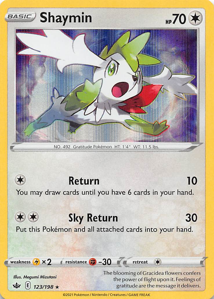 Shaymin (123/198) [Sword & Shield: Chilling Reign] | Exor Games New Glasgow