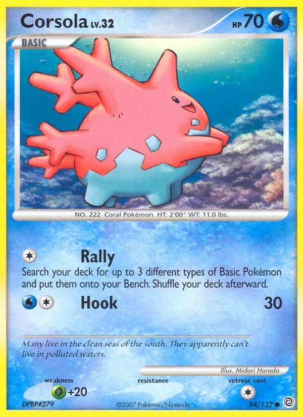 Corsola (84/132) [Diamond & Pearl: Secret Wonders] | Exor Games New Glasgow