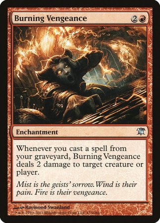 Burning Vengeance [Innistrad] | Exor Games New Glasgow