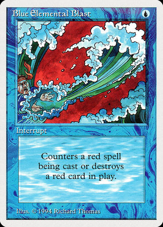 Blue Elemental Blast [Summer Magic / Edgar] | Exor Games New Glasgow