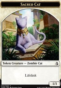 Sacred Cat // Insect Token [Amonkhet Tokens] | Exor Games New Glasgow