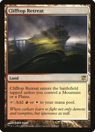 Clifftop Retreat [Innistrad] | Exor Games New Glasgow