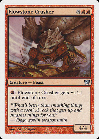 Flowstone Crusher [Ninth Edition] | Exor Games New Glasgow