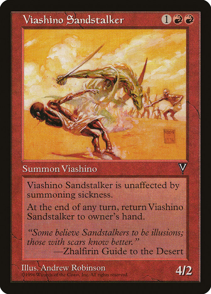 Viashino Sandstalker [Visions] | Exor Games New Glasgow