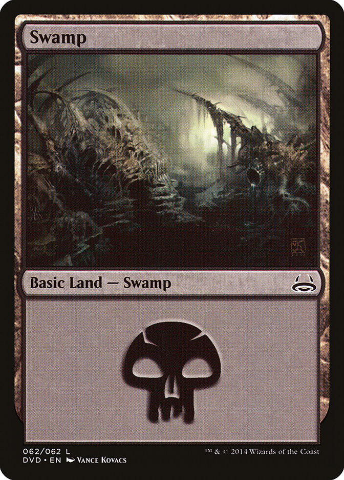 Swamp (62) (Divine vs. Demonic) [Duel Decks Anthology] | Exor Games New Glasgow