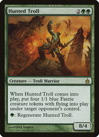 Hunted Troll [Ravnica: City of Guilds] | Exor Games New Glasgow