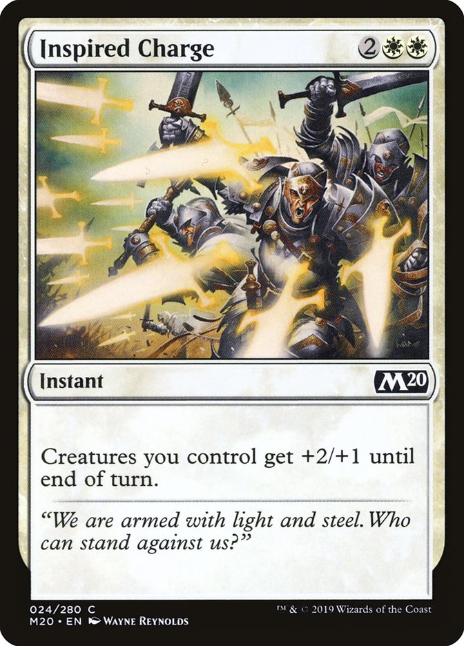 Inspired Charge [Core Set 2020] | Exor Games New Glasgow