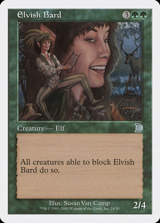 Elvish Bard [Deckmasters] | Exor Games New Glasgow