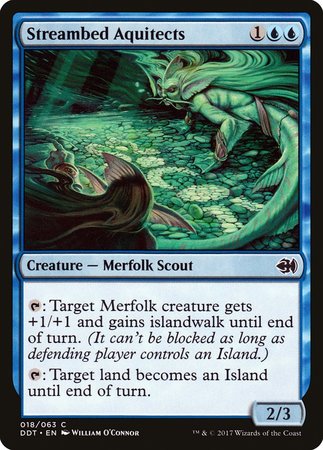 Streambed Aquitects [Duel Decks: Merfolk vs. Goblins] | Exor Games New Glasgow