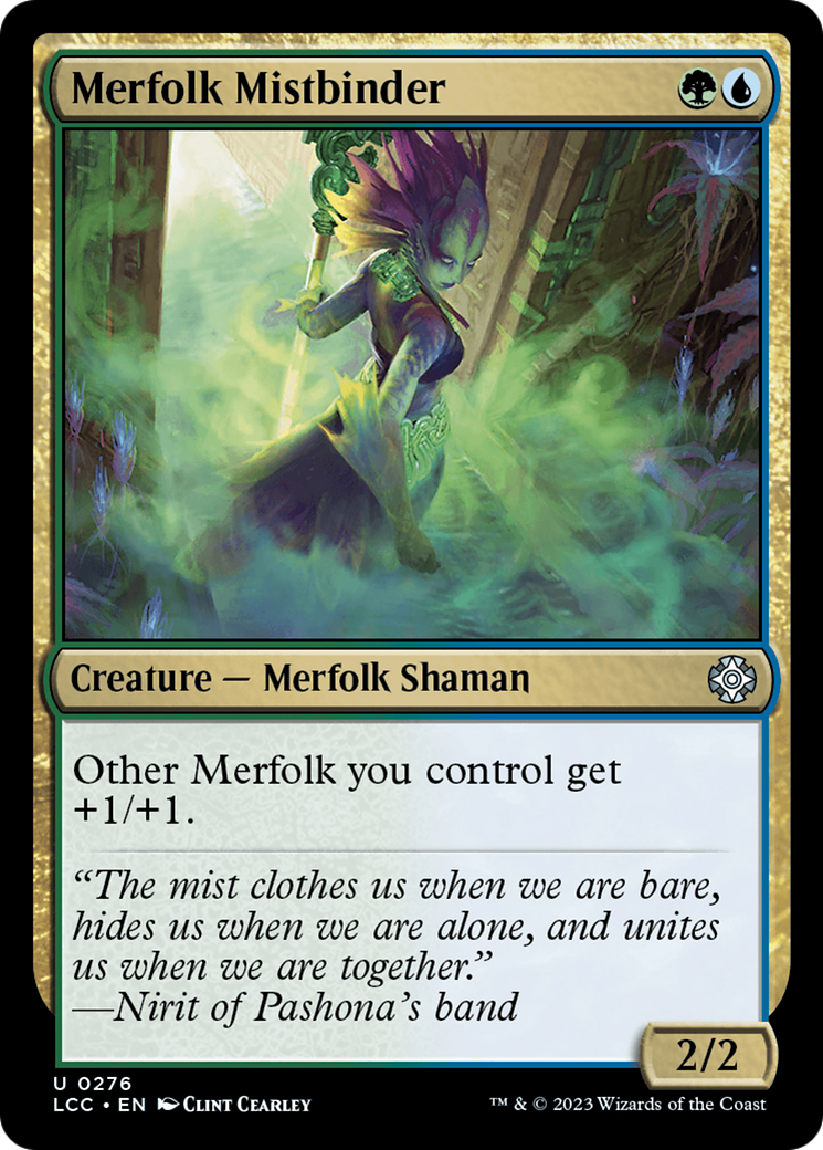 Merfolk Mistbinder [The Lost Caverns of Ixalan Commander] | Exor Games New Glasgow