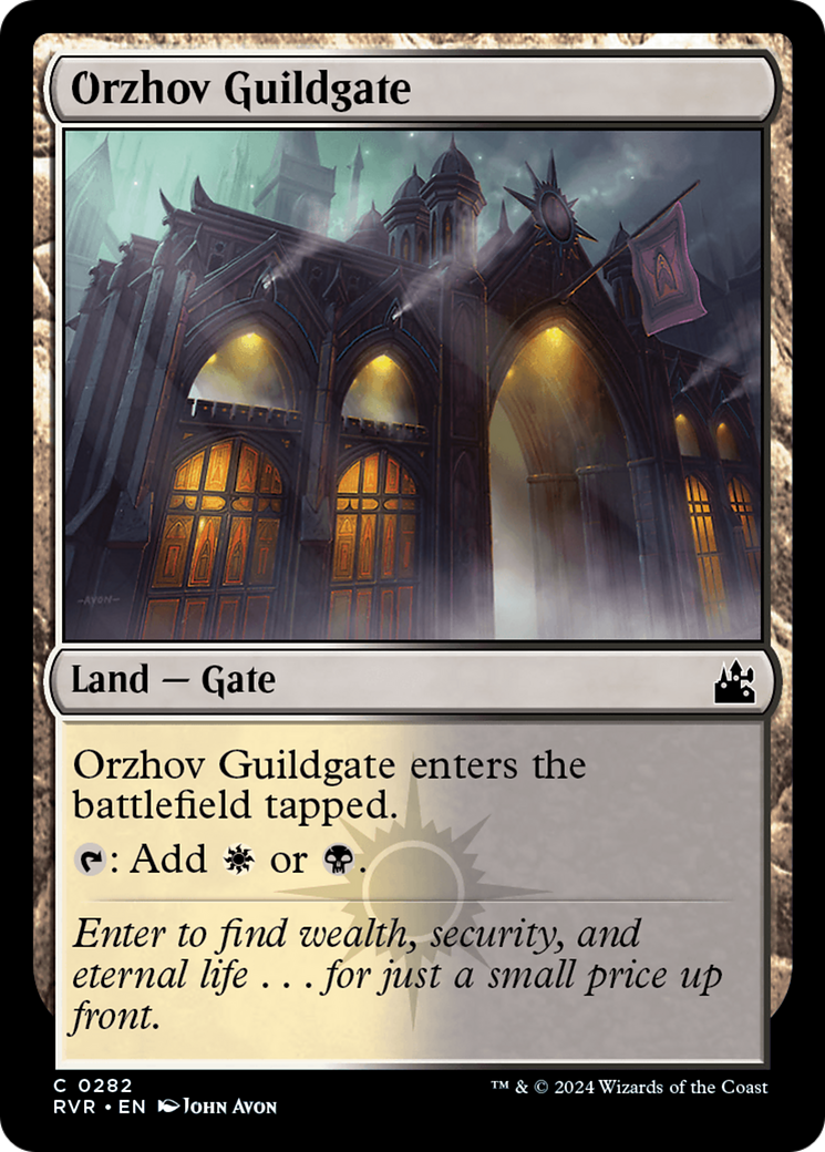 Orzhov Guildgate [Ravnica Remastered] | Exor Games New Glasgow