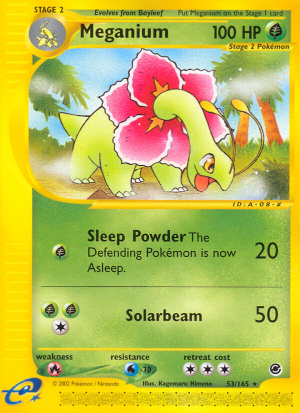 Meganium (53/165) [Expedition: Base Set] | Exor Games New Glasgow