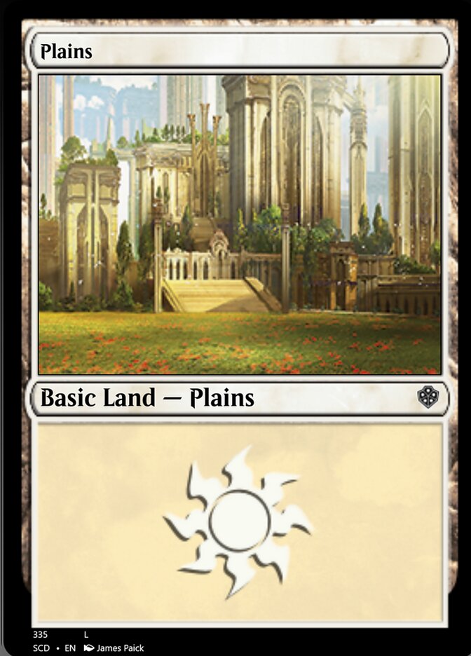 Plains (335) [Starter Commander Decks] | Exor Games New Glasgow