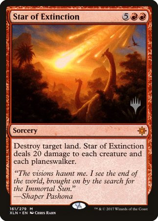 Star of Extinction [Ixalan Promos] | Exor Games New Glasgow