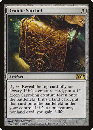 Druidic Satchel [Magic 2012] | Exor Games New Glasgow