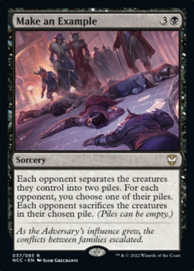 Make an Example [Streets of New Capenna Commander] | Exor Games New Glasgow