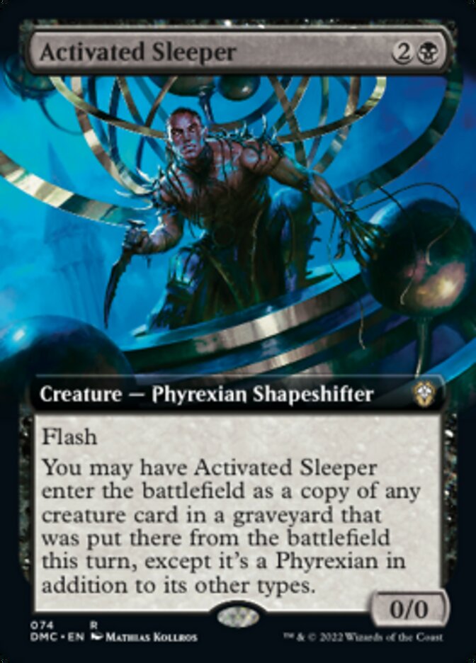 Activated Sleeper (Extended Art) [Dominaria United Commander] | Exor Games New Glasgow