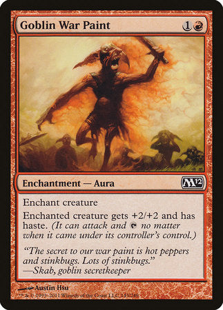 Goblin War Paint [Magic 2012] | Exor Games New Glasgow
