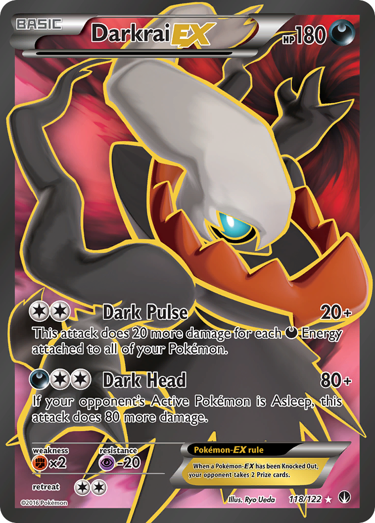 Darkrai EX (118/122) [XY: BREAKpoint] | Exor Games New Glasgow