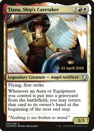 Tiana, Ship's Caretaker [Dominaria Promos] | Exor Games New Glasgow