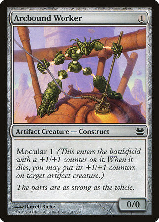 Arcbound Worker [Modern Masters] | Exor Games New Glasgow