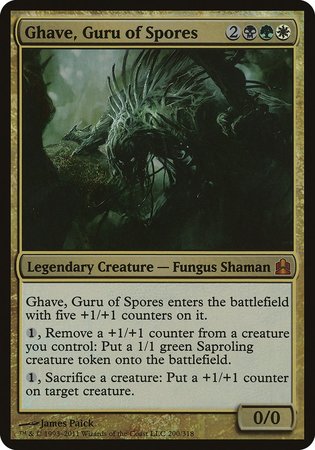 Ghave, Guru of Spores (Oversized) [Commander 2011 Oversized] | Exor Games New Glasgow