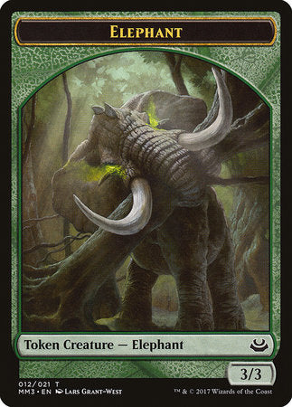 Elephant Token [Modern Masters 2017 Tokens] | Exor Games New Glasgow