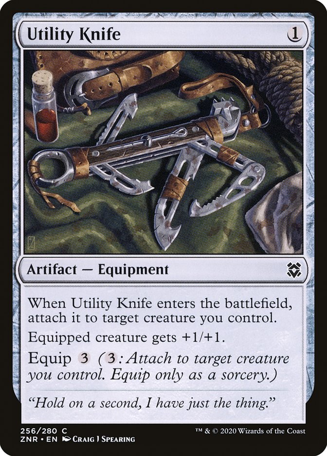 Utility Knife [Zendikar Rising] | Exor Games New Glasgow