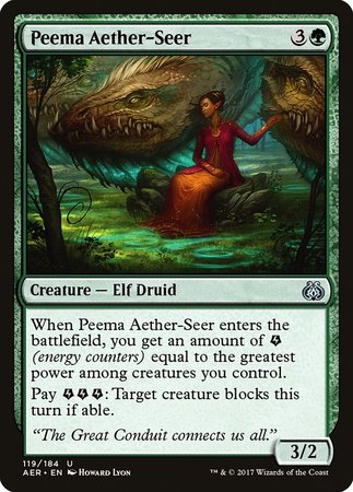 Peema Aether-Seer [Aether Revolt] | Exor Games New Glasgow