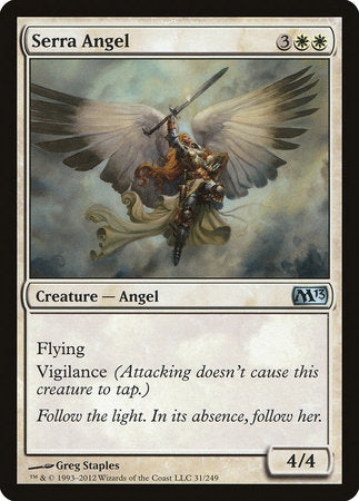 Serra Angel [Magic 2013] | Exor Games New Glasgow