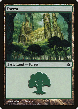 Forest (305) [Ravnica: City of Guilds] | Exor Games New Glasgow