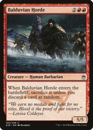 Balduvian Horde [Masters 25] | Exor Games New Glasgow