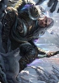 Jorn, God of Winter Art Card [Kaldheim: Art Series] | Exor Games New Glasgow