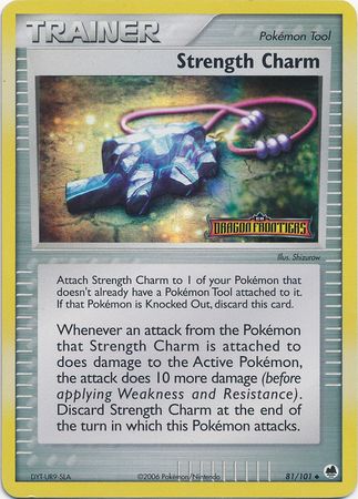 Strength Charm (81/101) (Stamped) [EX: Dragon Frontiers] | Exor Games New Glasgow