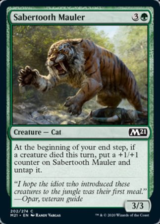 Sabertooth Mauler [Core Set 2021] | Exor Games New Glasgow
