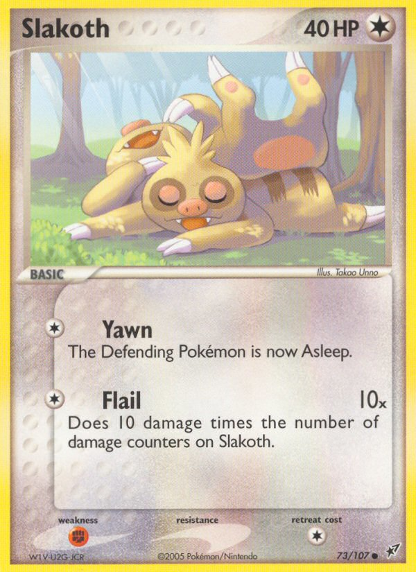 Slakoth (73/107) [EX: Deoxys] | Exor Games New Glasgow