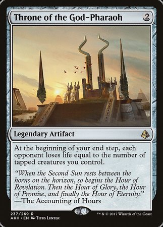 Throne of the God-Pharaoh [Amonkhet] | Exor Games New Glasgow