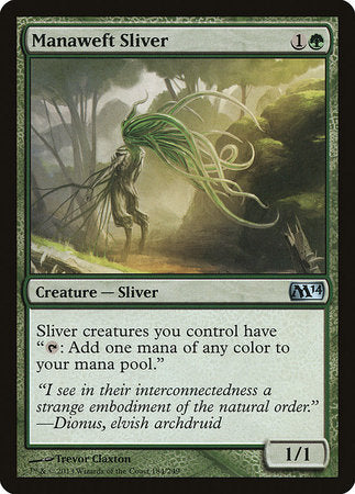 Manaweft Sliver [Magic 2014] | Exor Games New Glasgow