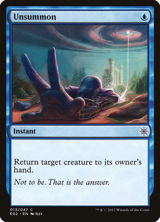 Unsummon [Explorers of Ixalan] | Exor Games New Glasgow