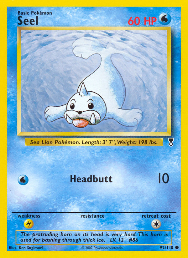 Seel (92/110) [Legendary Collection] | Exor Games New Glasgow