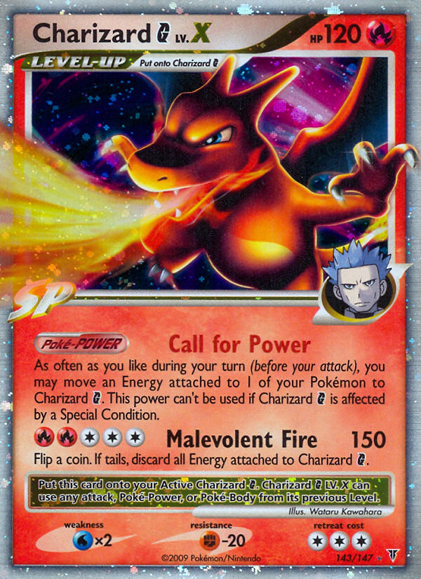 Charizard G LV.X (143/147) [Platinum: Supreme Victors] | Exor Games New Glasgow