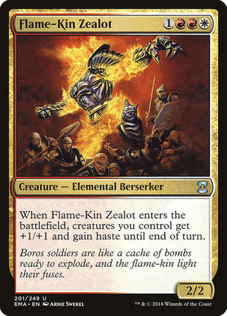 Flame-Kin Zealot [Eternal Masters] | Exor Games New Glasgow