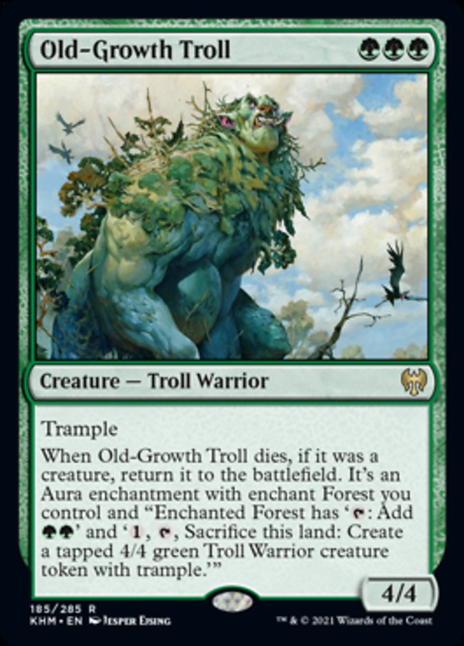 Old-Growth Troll [Kaldheim] | Exor Games New Glasgow