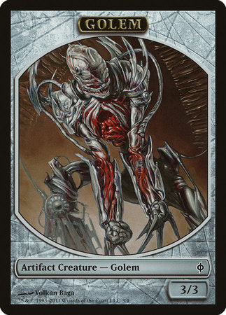 Golem Token [New Phyrexia Tokens] | Exor Games New Glasgow