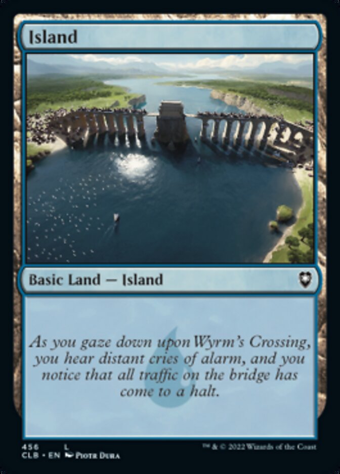 Island (456) [Commander Legends: Battle for Baldur's Gate] | Exor Games New Glasgow