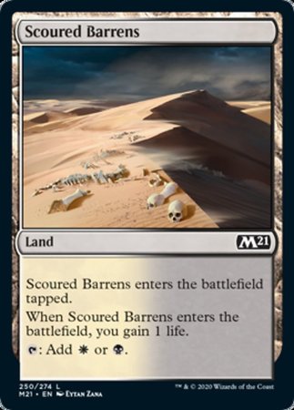 Scoured Barrens [Core Set 2021] | Exor Games New Glasgow