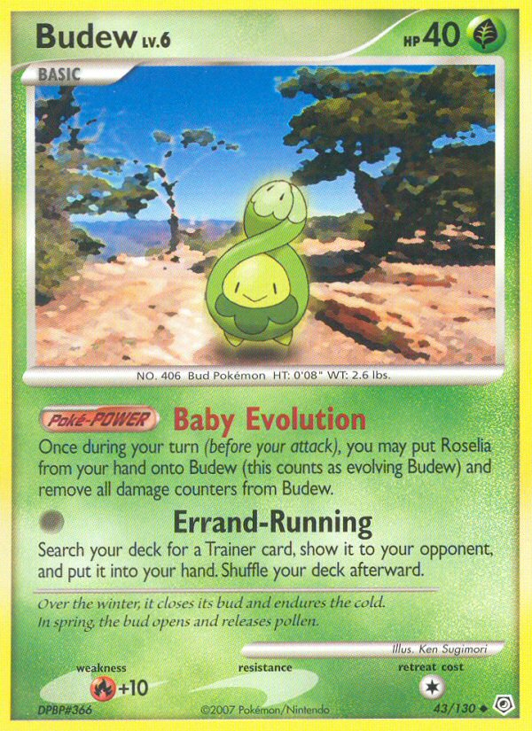 Budew (43/130) [Diamond & Pearl: Base Set] | Exor Games New Glasgow